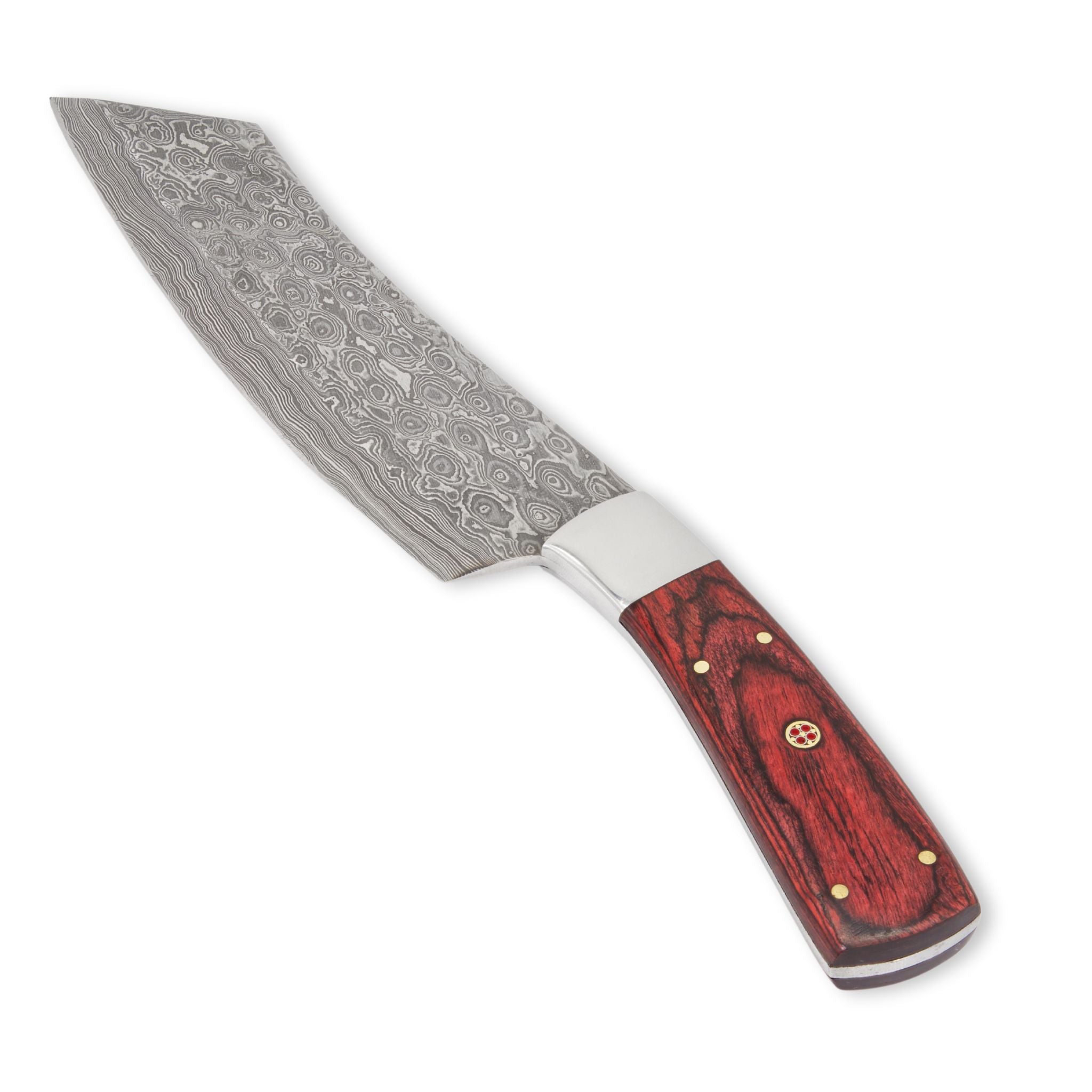 Chop Keen I, Damascus Steel, Handmade Chef Knife