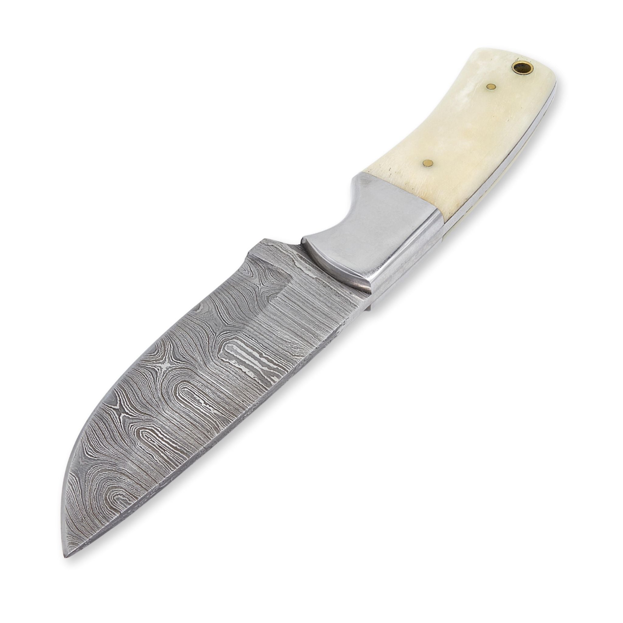 Gutsy Impact II,  Damascus Steel, Handmade Hunting Knife