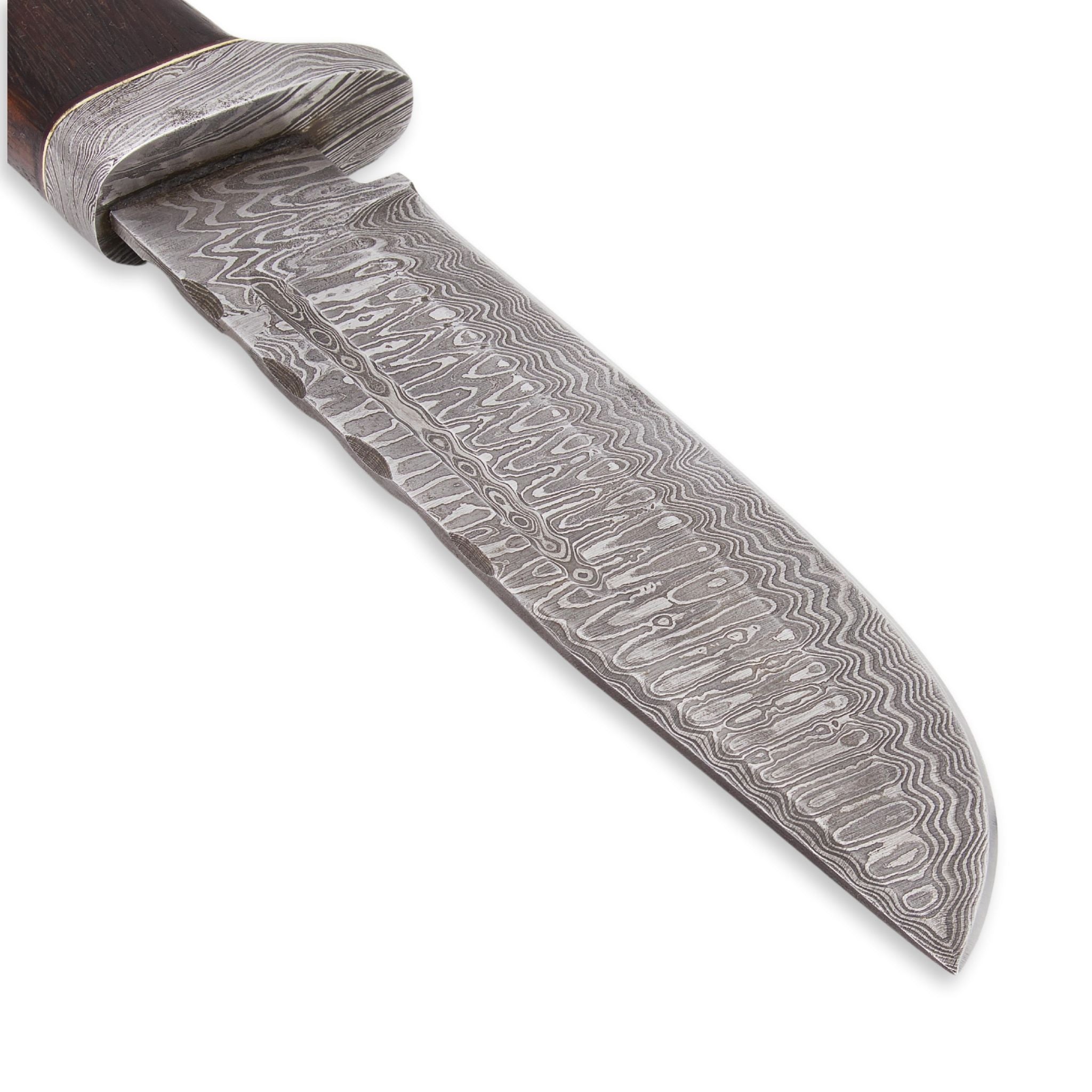 Maven Maxim II, Damascus Steel, Handmade Hunting Knife