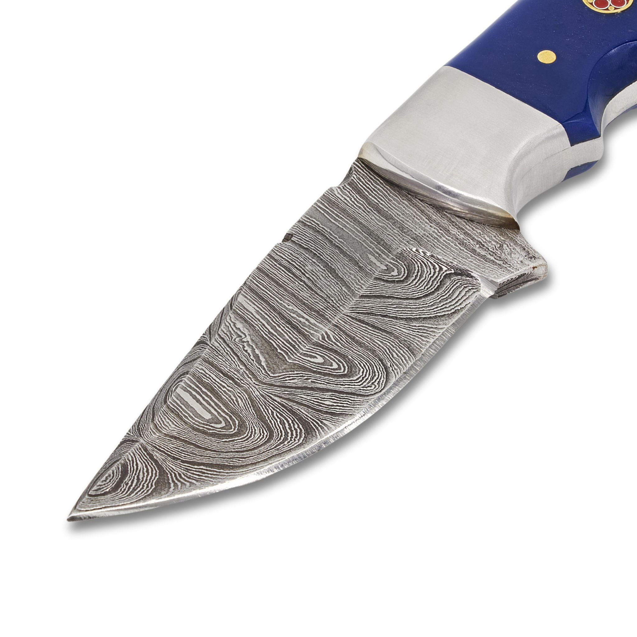 Natty Boon I, Damascus Steel, Handmade Skinning Hunting Knife