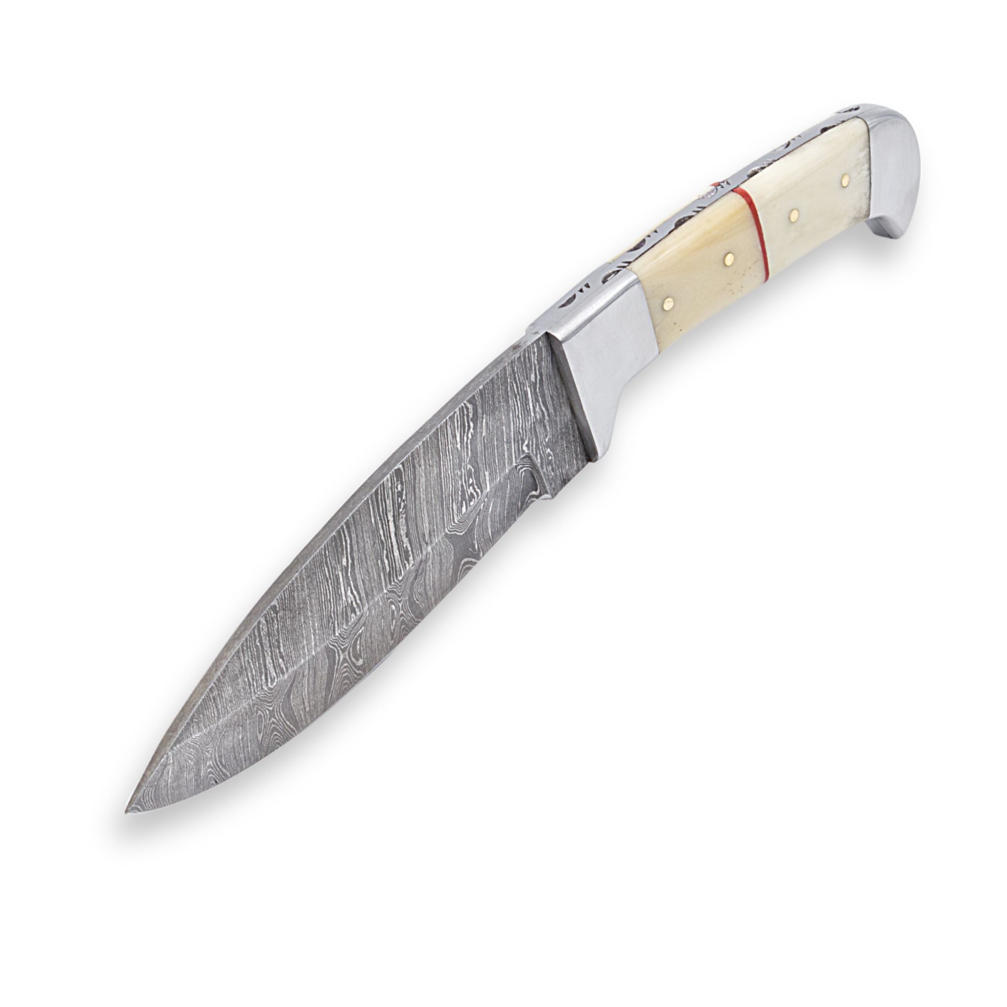Outback Edge I, Damascus Steel, Handmade Hunting Knife