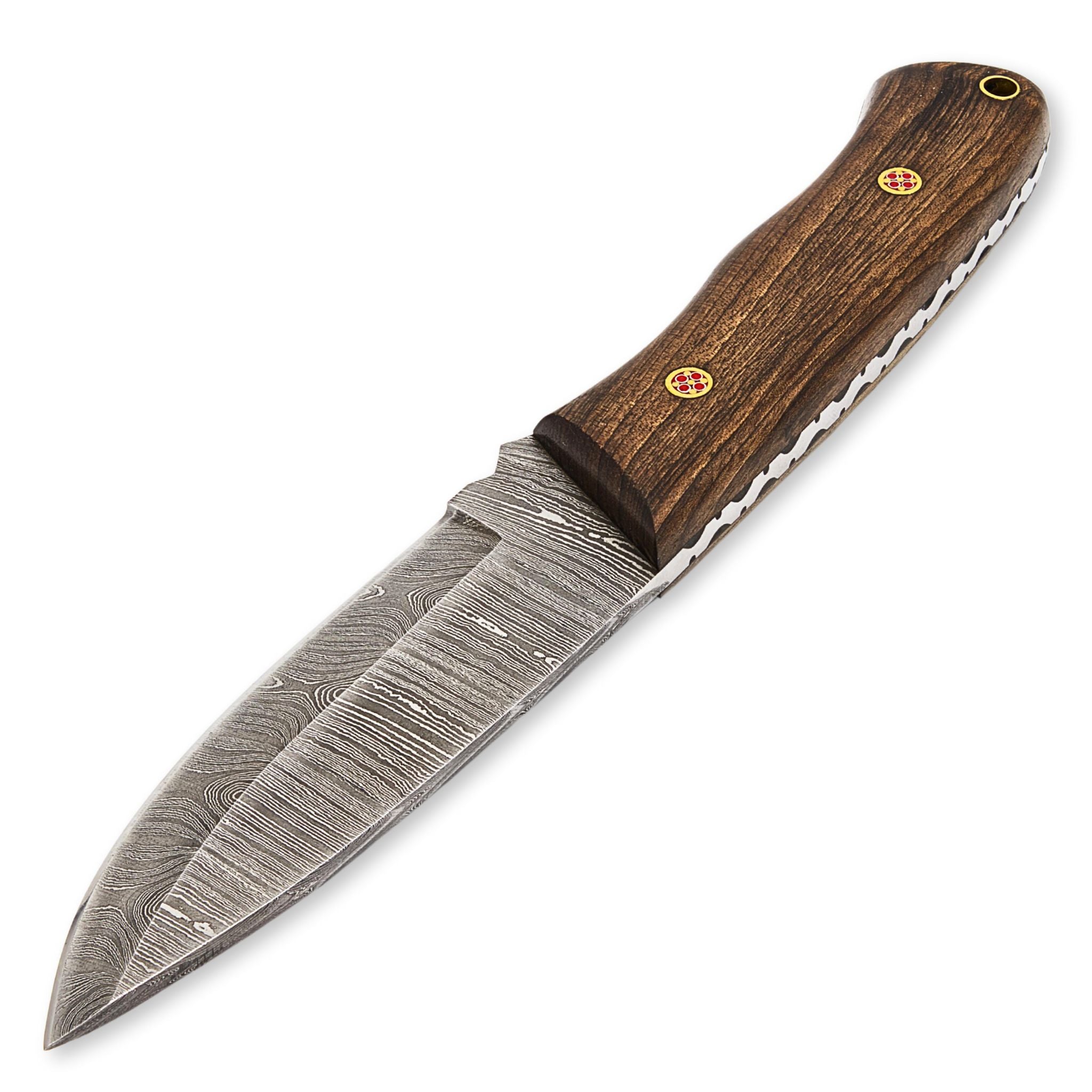 Damascus 1095n20 Steel Safety Box Opener Knife With Walnut Handle